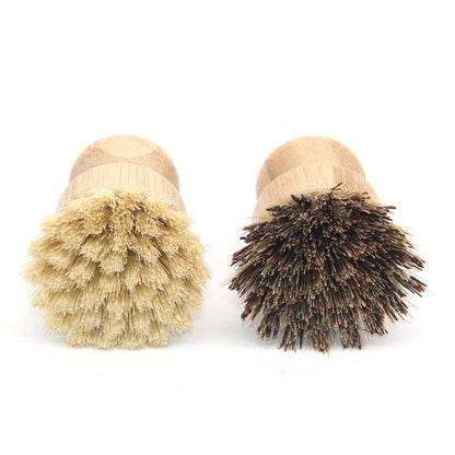 Natural Bamboo Scrub Brushes